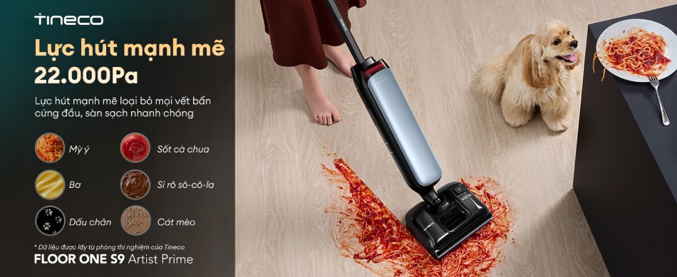 Máy hút bụi lau sàn Tineco Floor One S9 Artist Prime - Bản Quốc Tế 5 May hut bui lau san Tineco Floor One S9 Artist Prime bigmivn 2