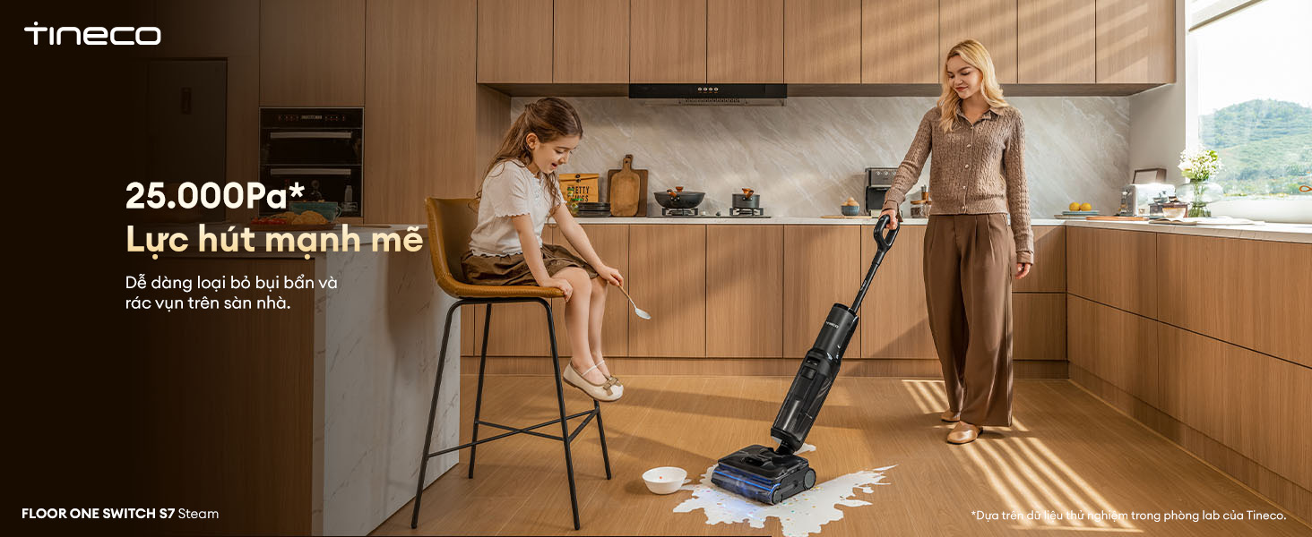 May hut bui lau san Tineco Floor One Switch S7 Steam bigmivn 1