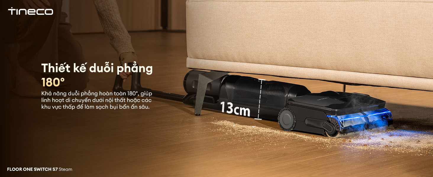 May hut bui lau san Tineco Floor One Switch S7 Steam bigmivn 12