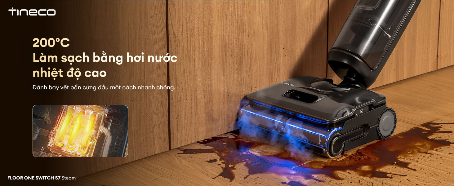 May hut bui lau san Tineco Floor One Switch S7 Steam bigmivn 2