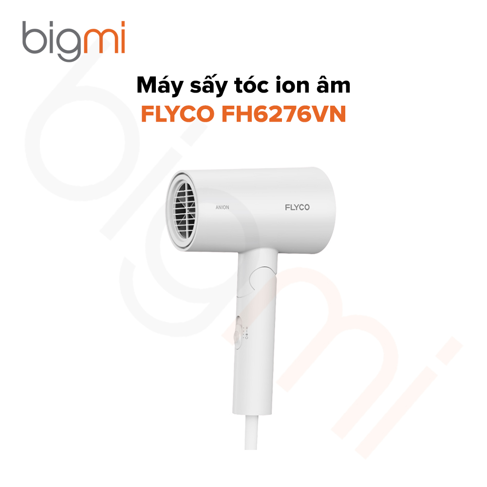 Máy sấy tóc ion âm FLYCO FH6276VN (màu trắng) - Chính hãng