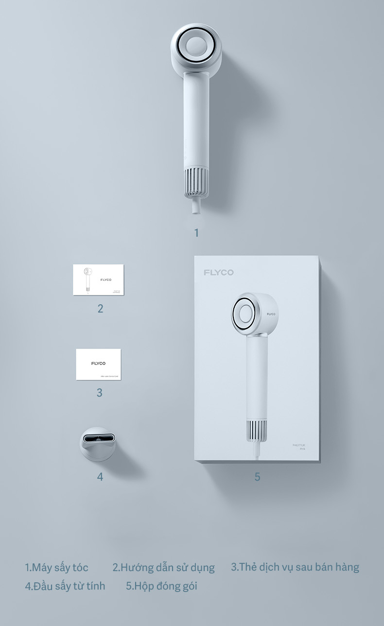 Máy sấy tóc ion âm FLYCO FH6371VN - Chính hãng 17 May say toc ion am FLYCO FH6371 bigmivn 17