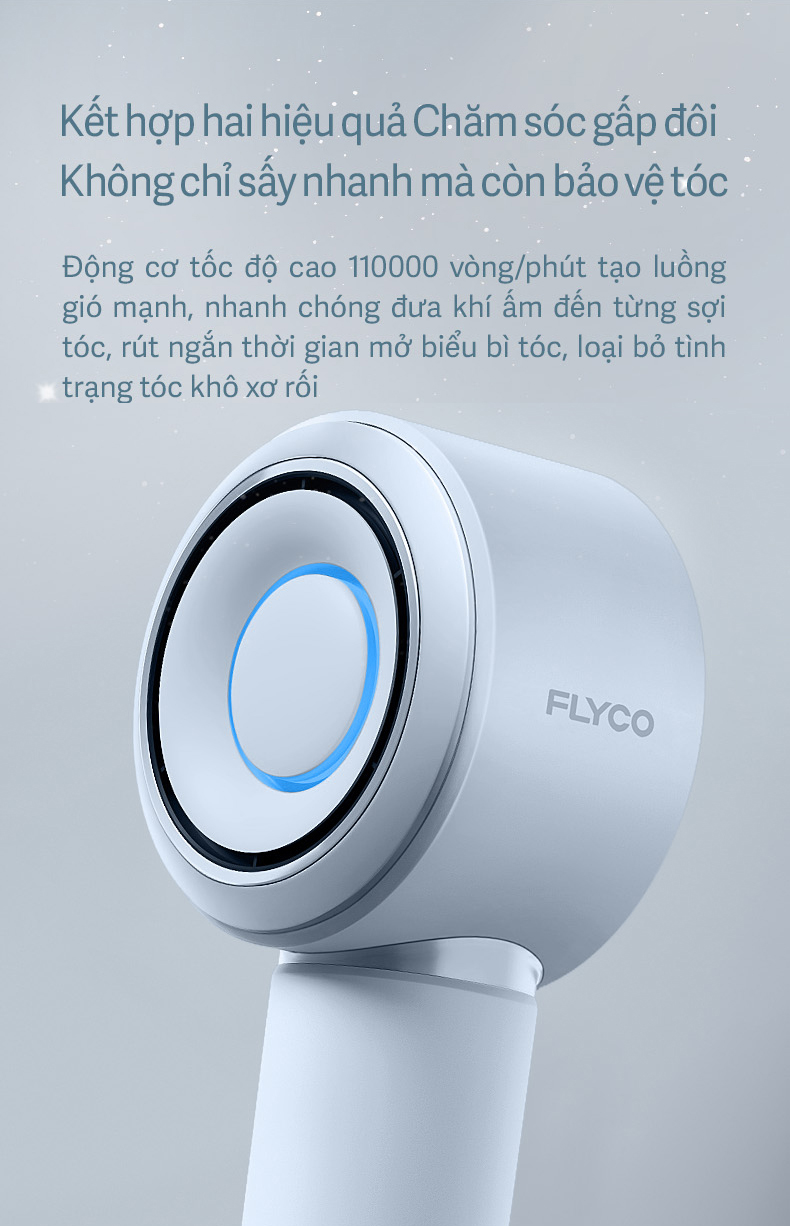 Máy sấy tóc ion âm FLYCO FH6371 bigmivn (3) May say toc ion am FLYCO FH6371 bigmivn 3