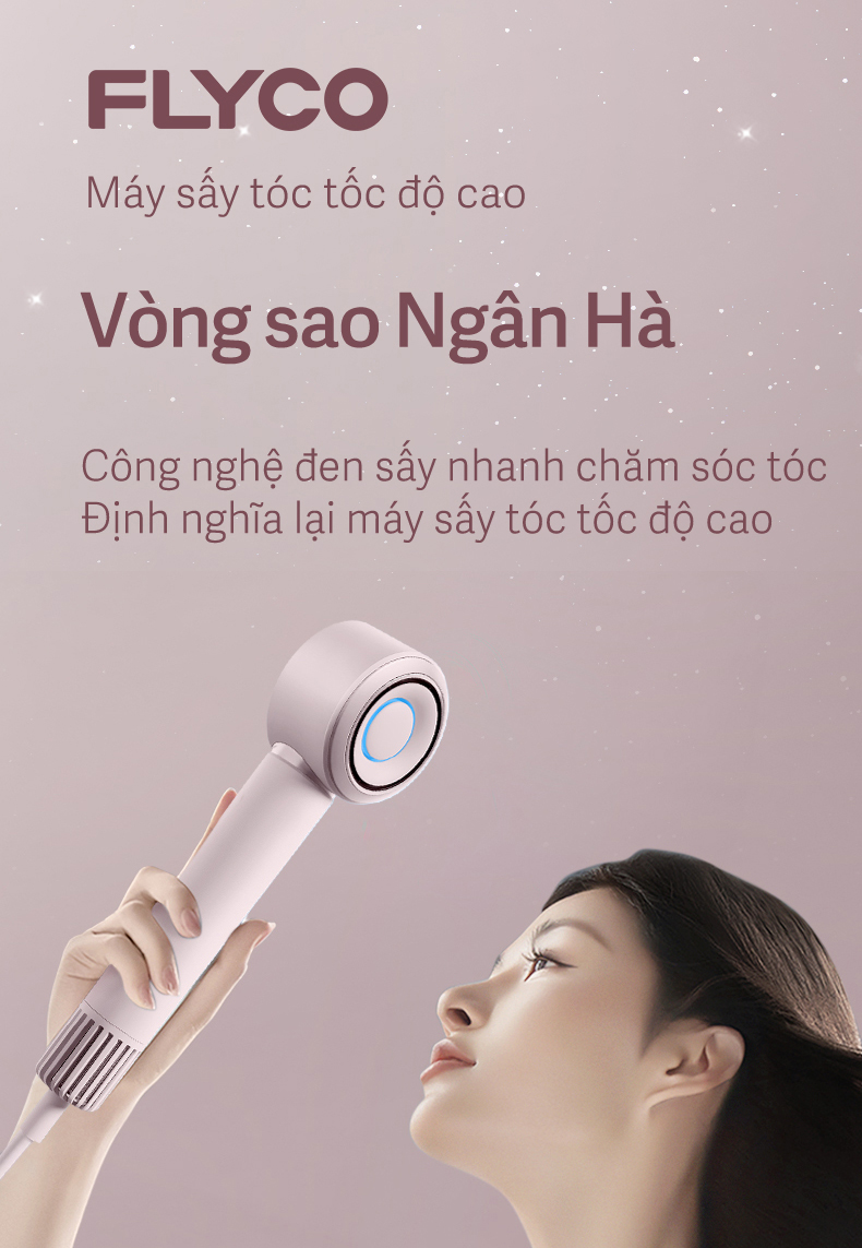 Máy sấy tóc ion âm FLYCO FH6371VN - Chính hãng 2 May say toc ion am FLYCO FH6371 bigmivn