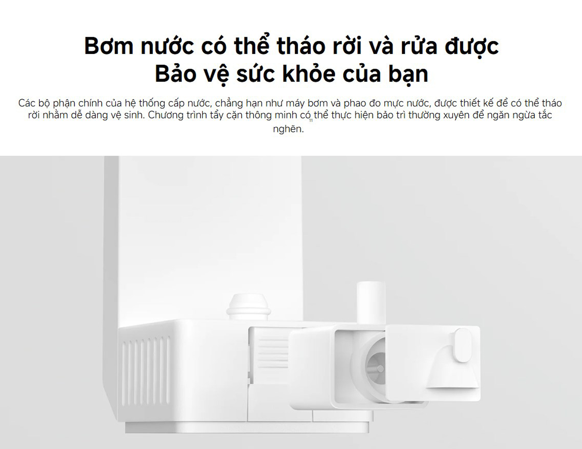 Máy tạo ẩm không sương Xiaomi Mijia Smart Evaporative Humidifier Pro BHR082TEU 600mL/h - Chính hãng 12 May tao am khong suong Xiaomi Mijia Smart Evaporative Humidifier Pro BHR082TEU bigmivn 10