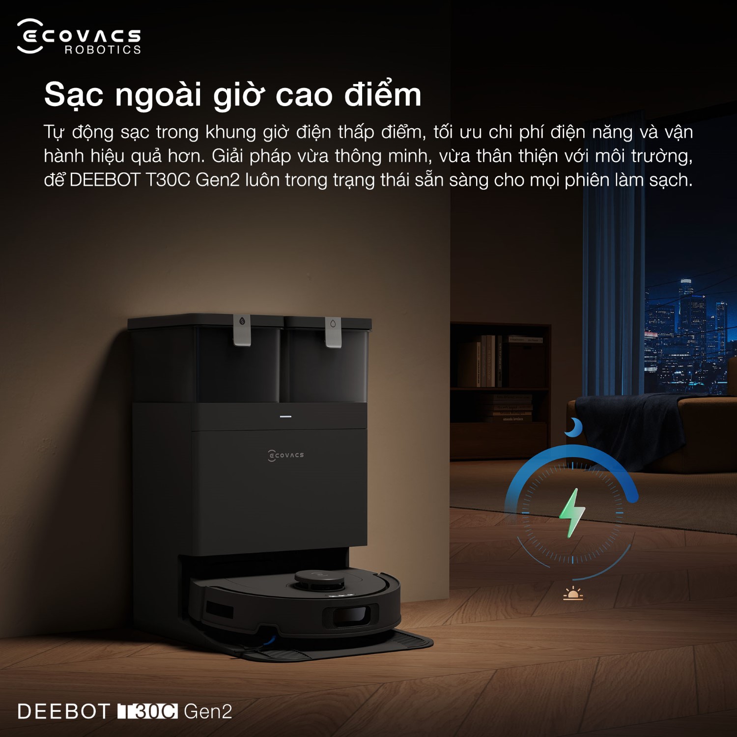 Robot hut bui lau nha Ecovacs Deebot T30C Gen2 bigmivn 2