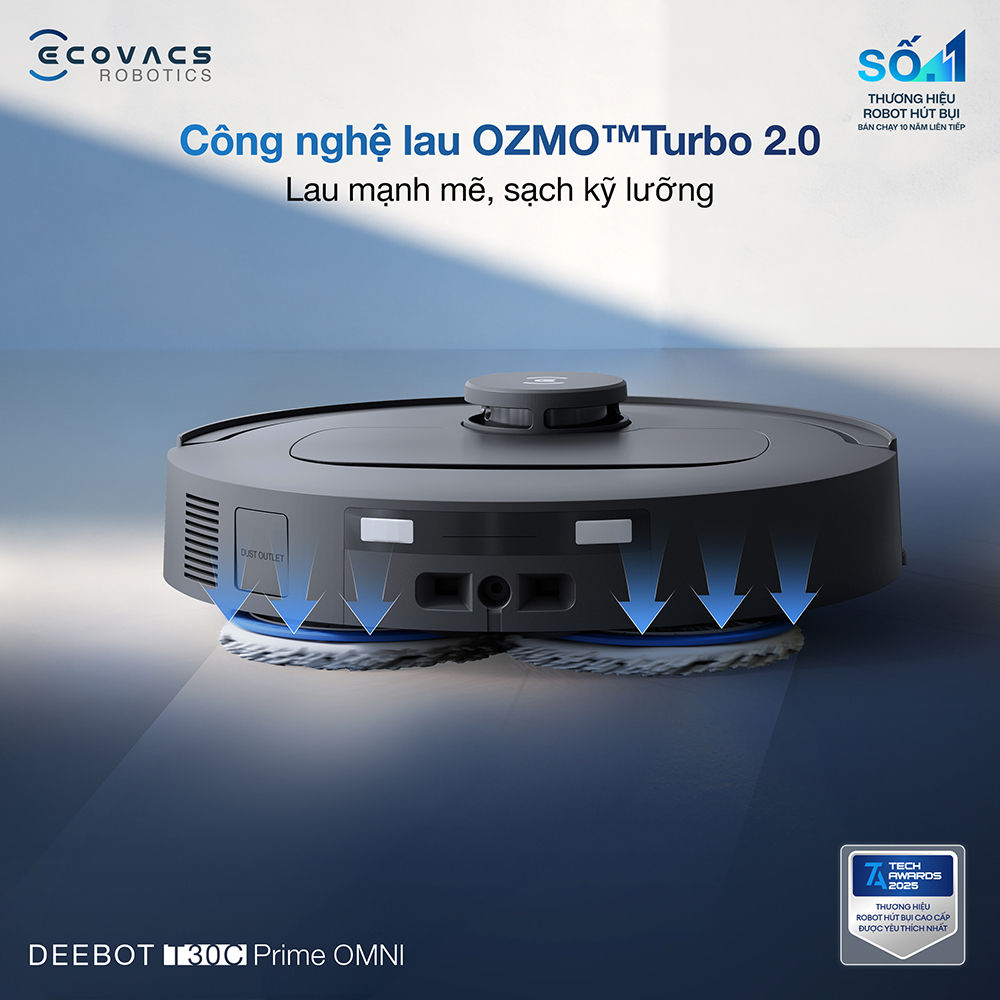 Robot hut bui lau nha Ecovacs Deebot T30c Prime Omni bigmivn 4