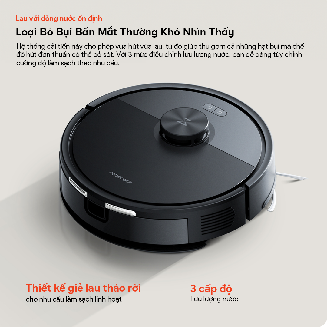 Robot hút bụi lau nhà Roborock Q7 Pro Max - Chính hãng 7 Robot hut bui lau nha Roborock Q7 Pro Max bigmivn 1