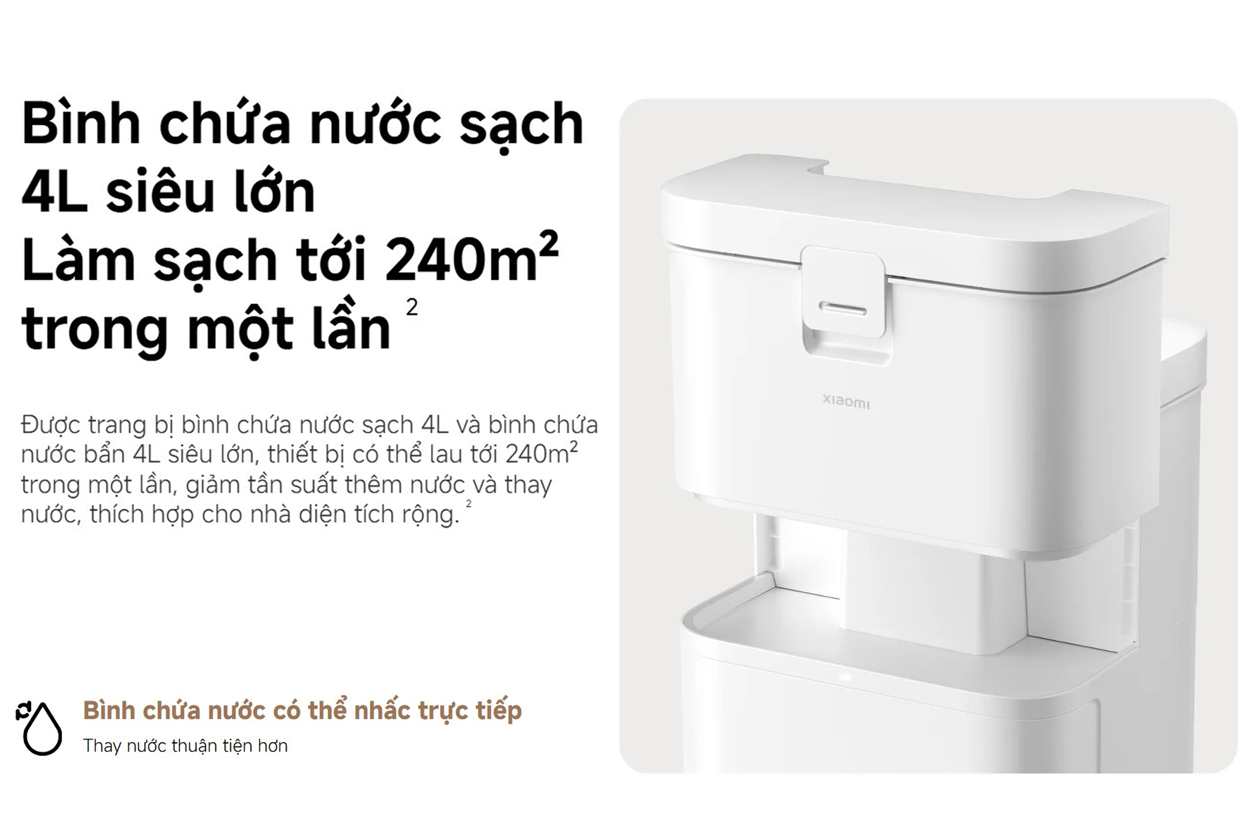 Robot hut bui lau nha Xiaomi Vacuum H50 EU BHR08GUEU bigmivn 10