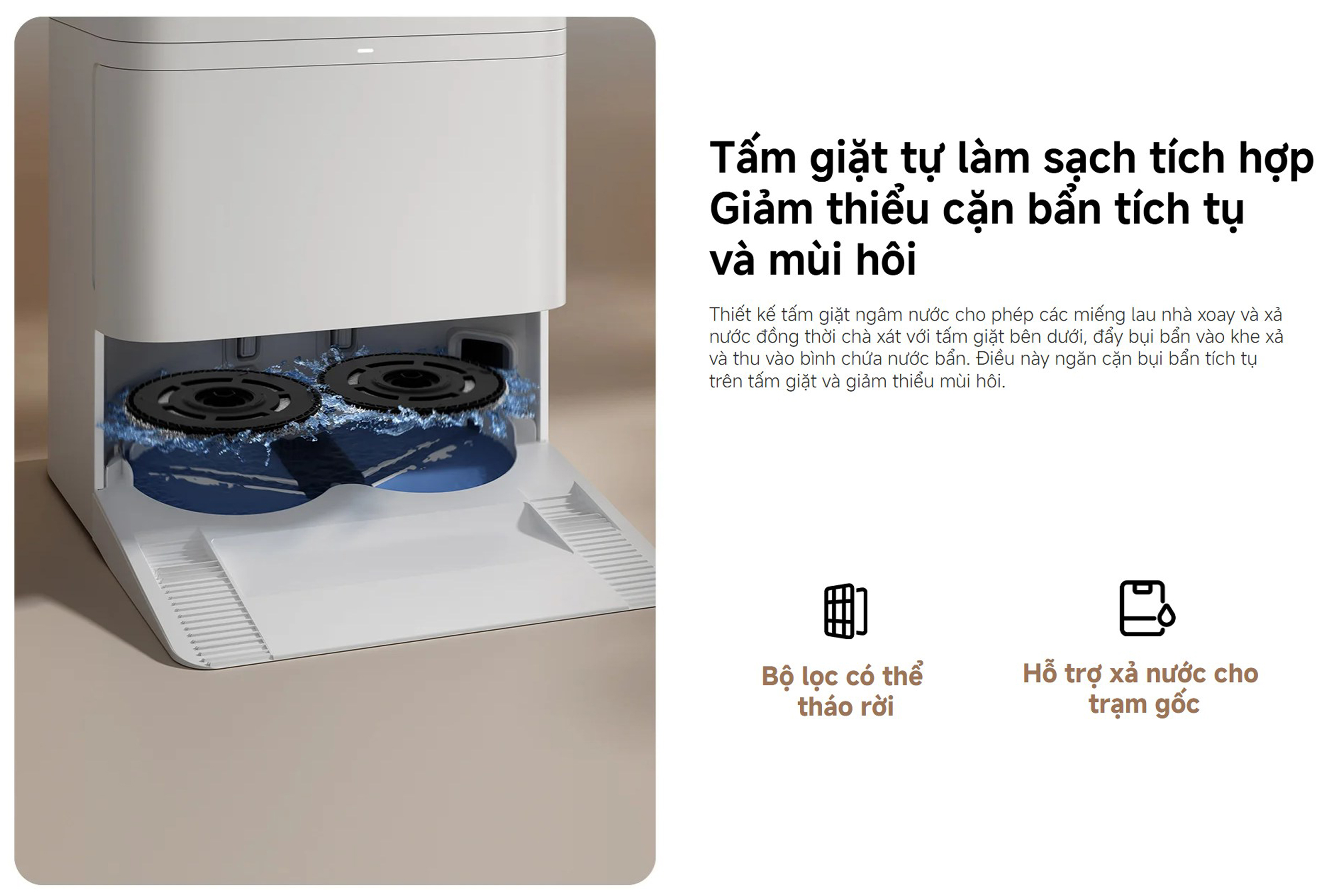 Robot hut bui lau nha Xiaomi Vacuum H50 EU BHR08GUEU bigmivn 8