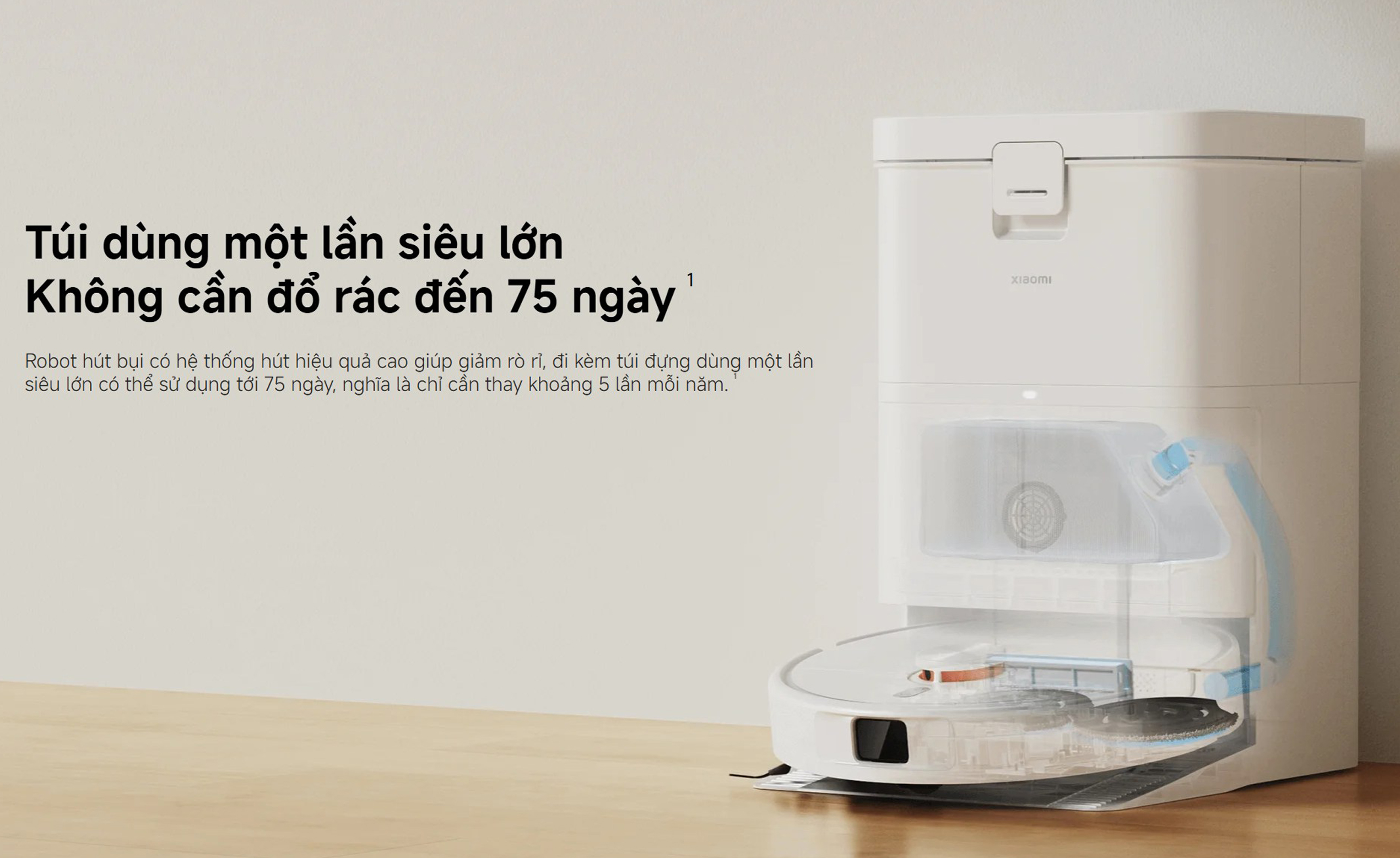 Robot hut bui lau nha Xiaomi Vacuum H50 EU BHR08GUEU bigmivn 9