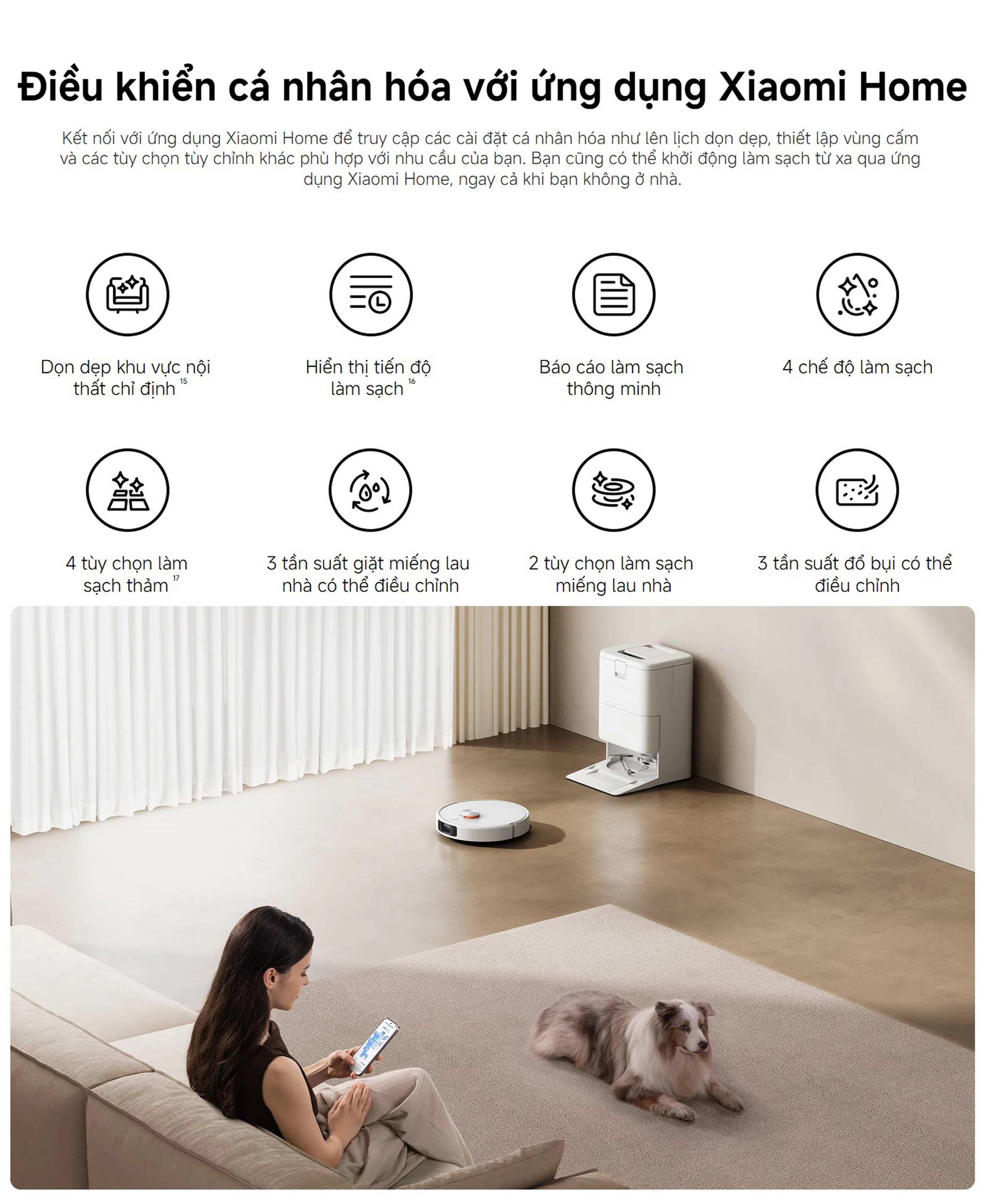 Robot hut bui lau nha Xiaomi Vacuum H50 Pro EU BHR089NEU bigmivn 13