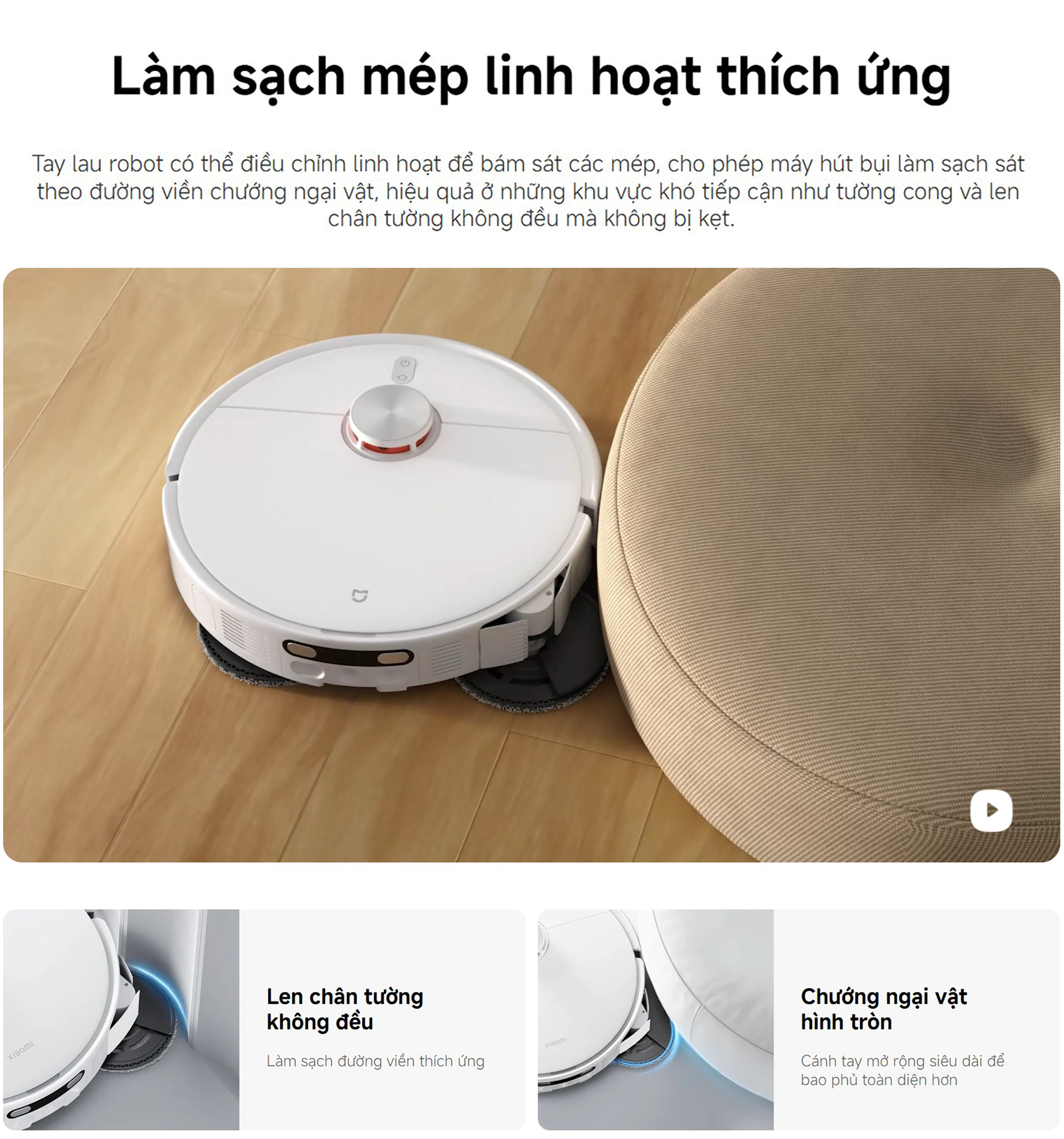 Robot hut bui lau nha Xiaomi Vacuum H50 Pro EU BHR089NEU bigmivn 3