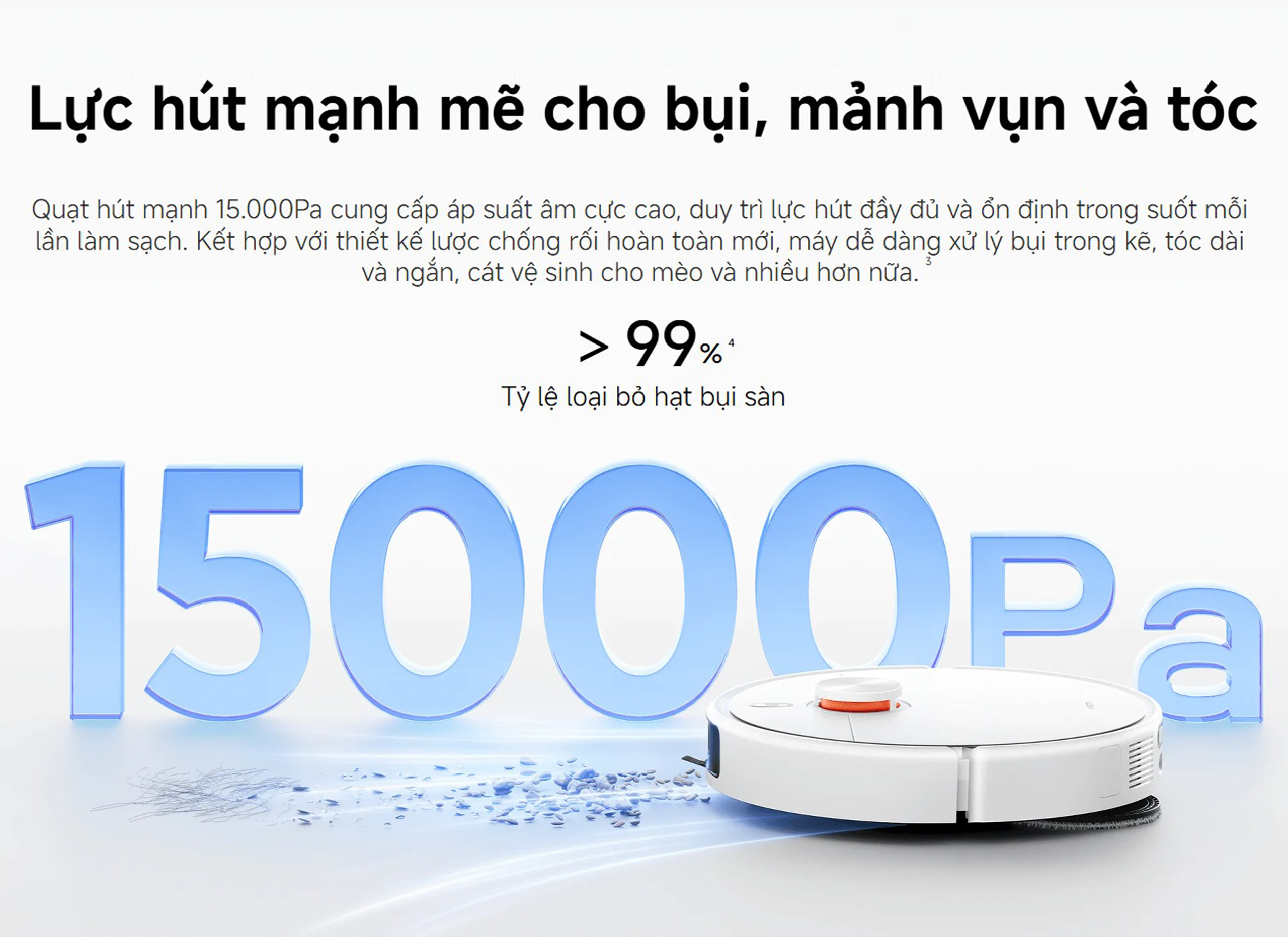 Robot hut bui lau nha Xiaomi Vacuum H50 Pro EU BHR089NEU bigmivn 5