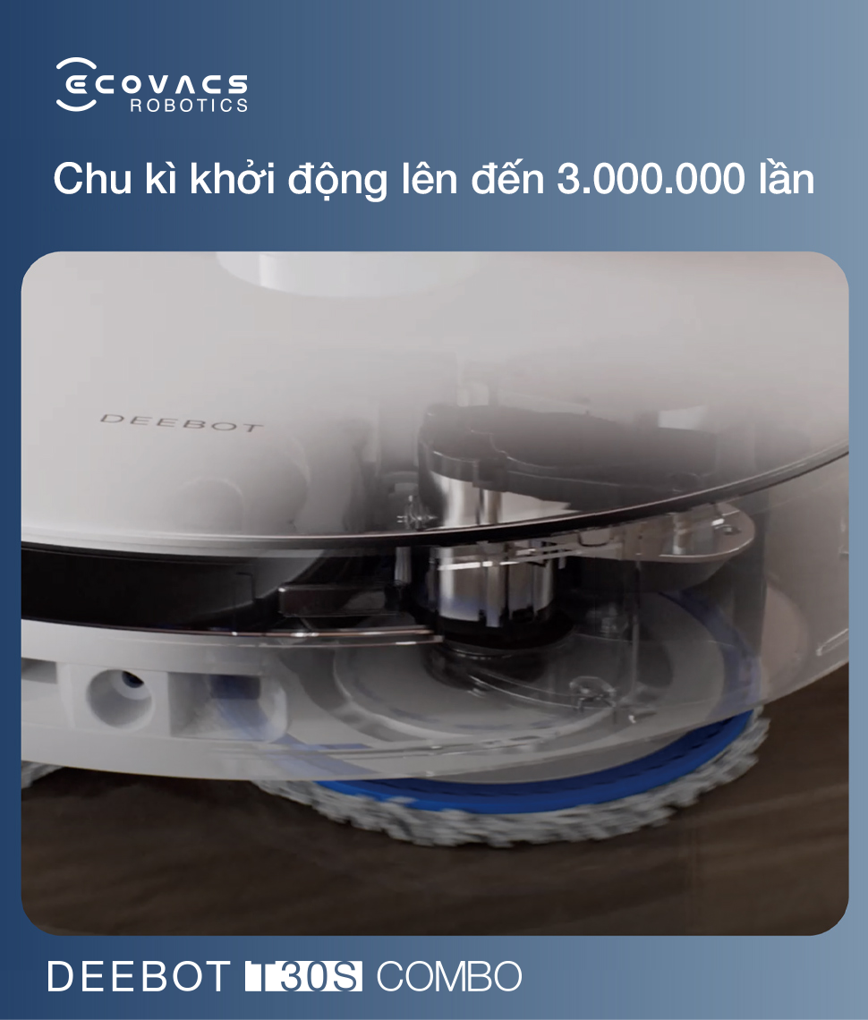 Robot hút bụi lau sàn Ecovacs T30s Combo - Chính Hãng 21 Robot hut bui lau san Ecovacs T30s Combo bigmivn 5
