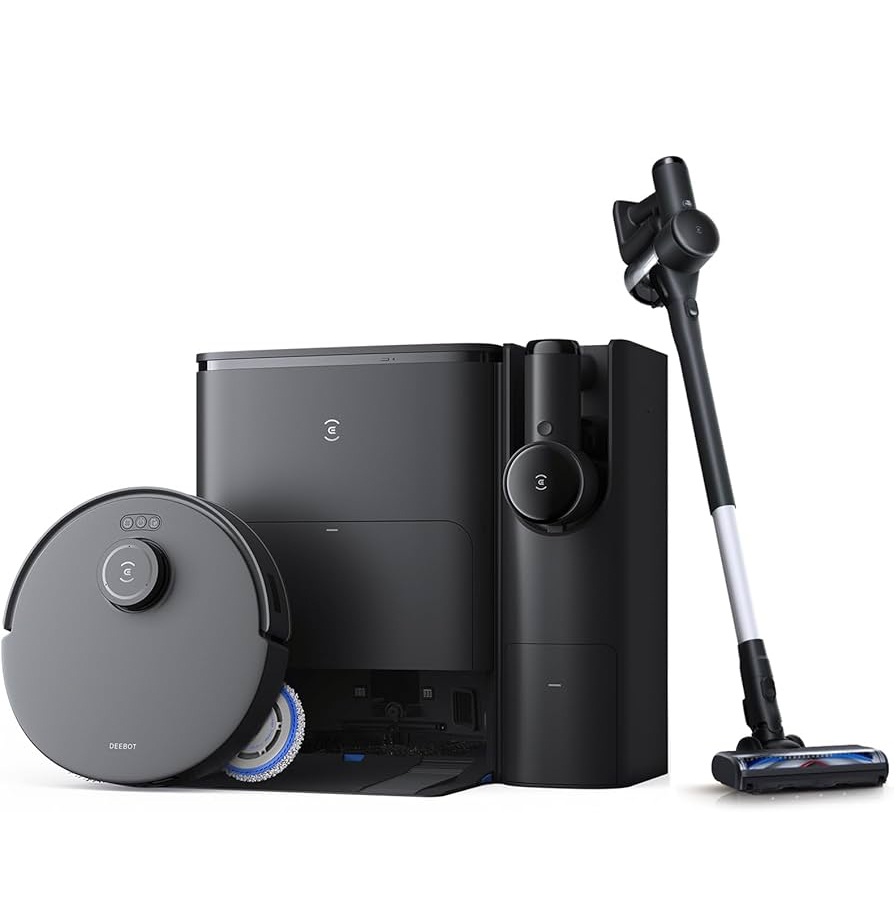 Robot hút bụi lau sàn Ecovacs T30s Combo màu đen (1) Robot hut bui lau san Ecovacs T30s Combo mau den 1