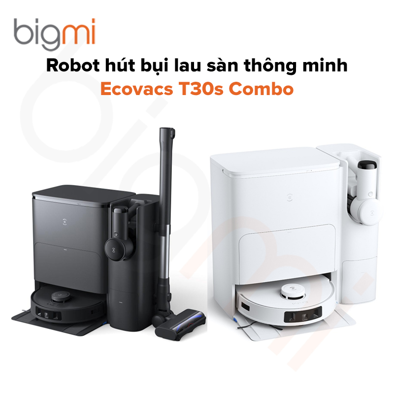 Robot hút bụi lau sàn Ecovacs T30s Combo