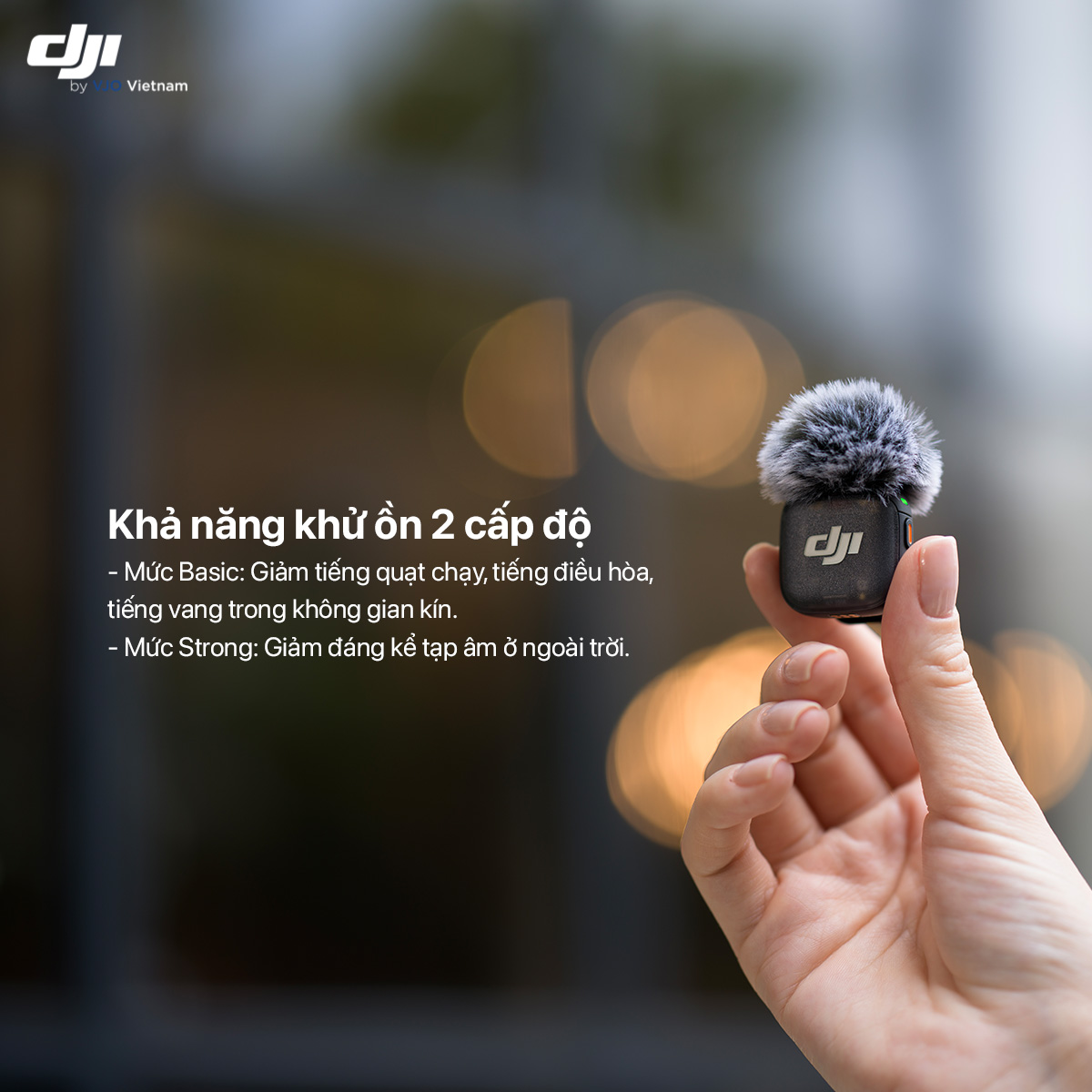 Tinh nang Micro khong day DJI Mic 3 5