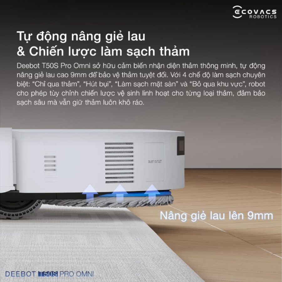 robot hut bui lau nha Ecovacs Deebot T50S Pro Omni bigmivn 8