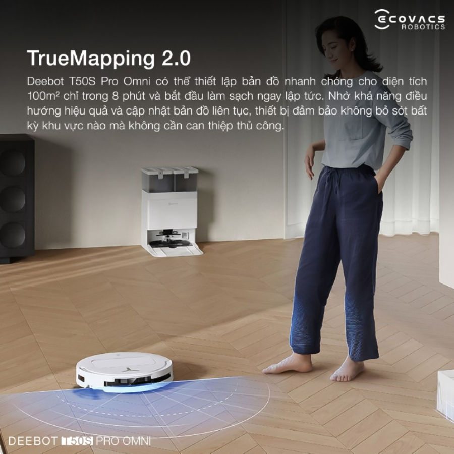 robot hut bui lau nha Ecovacs Deebot T50S Pro Omni bigmivn 9