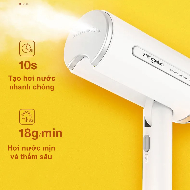 Bàn ủi hơi nước cầm tay Donlim DL-1022 - Chính hãng 6 Ban ui hoi nuoc cam tay Donlim DL 1022 bigmivn 5