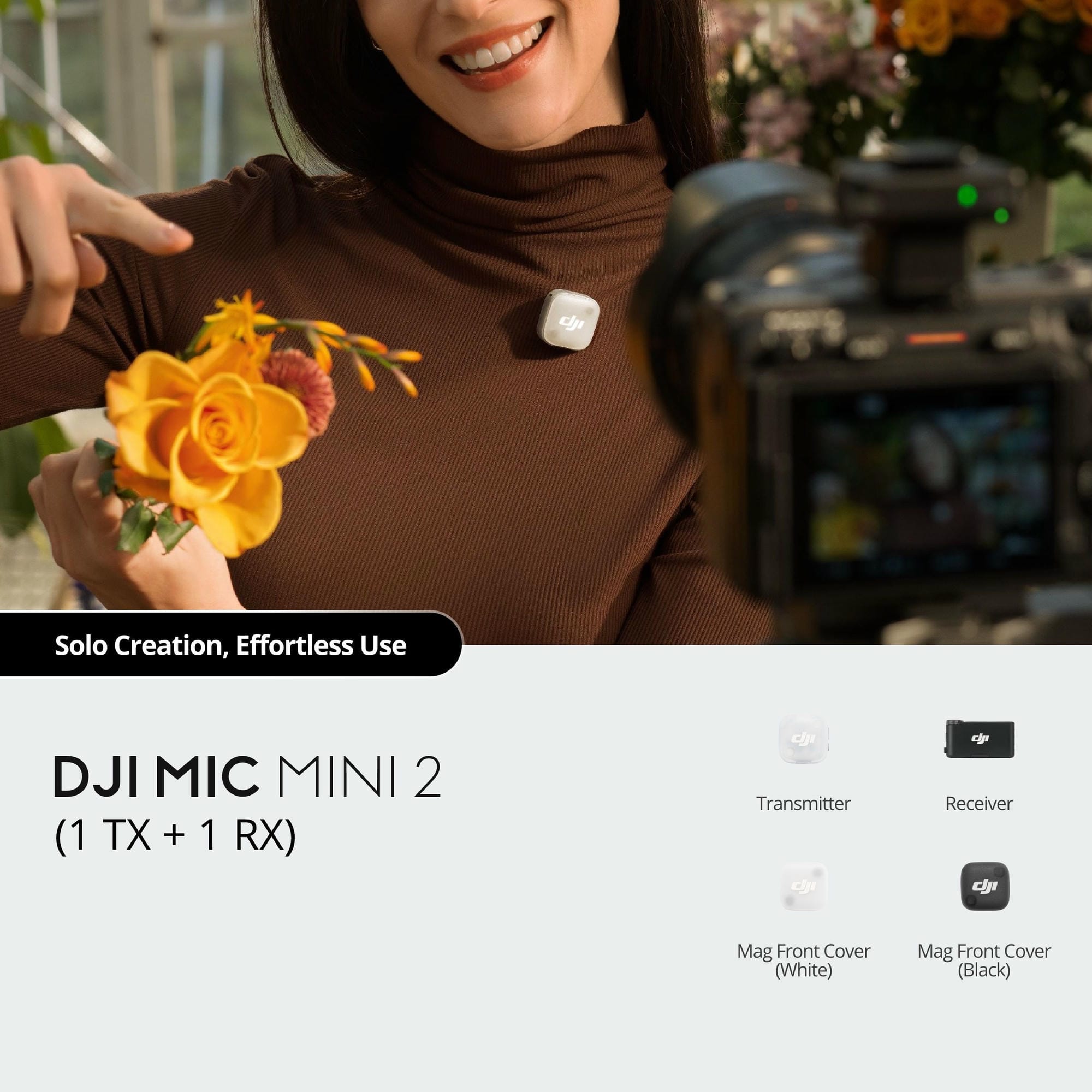DJI Mic Mini 2 (1 TX + 1 RX) DJI Mic Mini 2 1 TX 1 RX