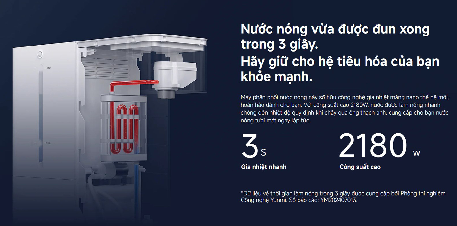 May loc nuoc nong lanh Xiaomi Smart Water Dispenser Hot and Cold bigmivn 2