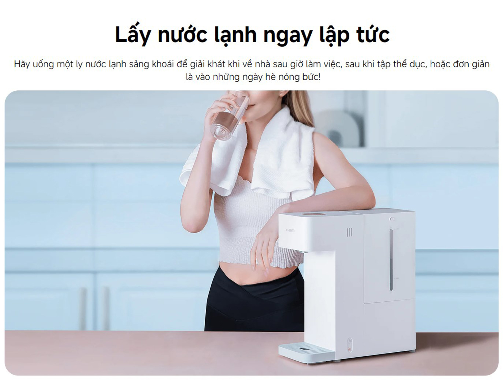 May loc nuoc nong lanh Xiaomi Smart Water Dispenser Hot and Cold bigmivn 3