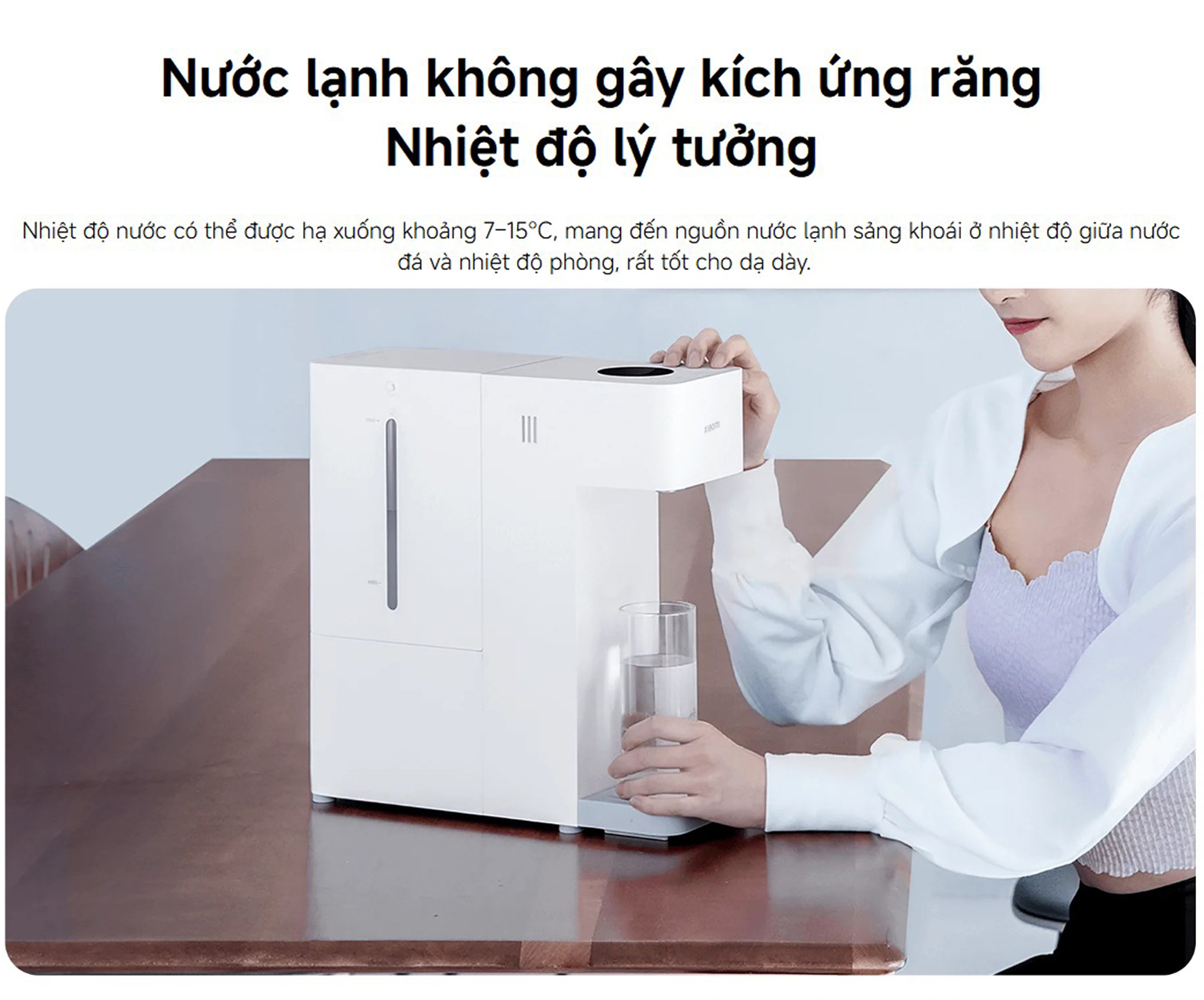 May loc nuoc nong lanh Xiaomi Smart Water Dispenser Hot and Cold bigmivn 4