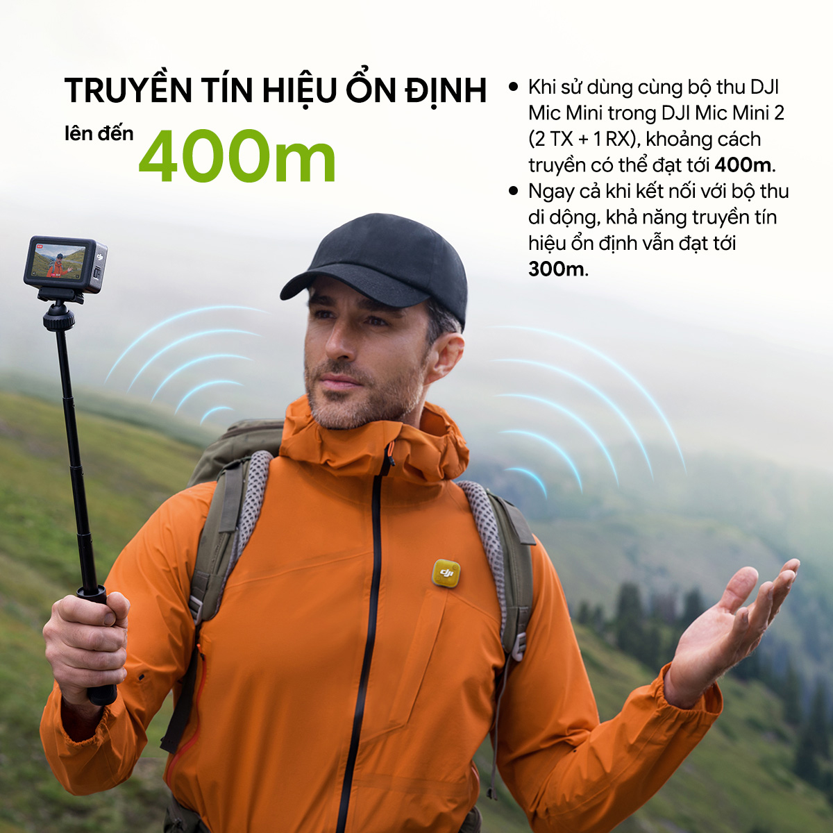 Micro không dây DJI Mic Mini 2 - Chính hãng 10 Micro khong day DJI Mic Mini 2 bigmivn 13