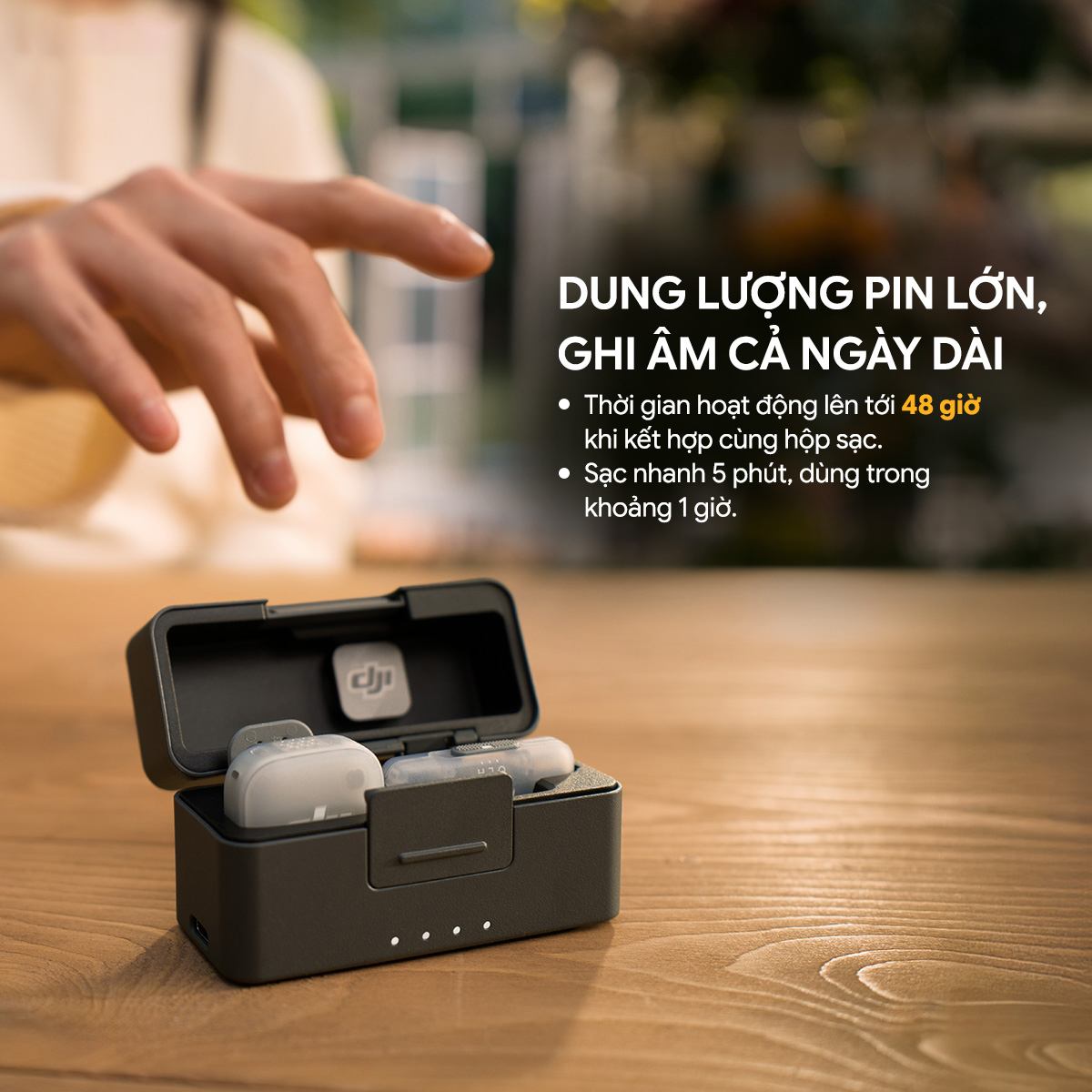 Micro không dây DJI Mic Mini 2 - Chính hãng 18 Micro khong day DJI Mic Mini 2 bigmivn 14