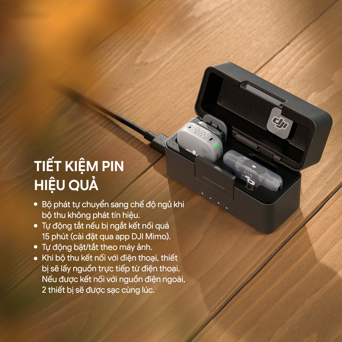 Micro không dây DJI Mic Mini 2 - Chính hãng 17 Micro khong day DJI Mic Mini 2 bigmivn 15