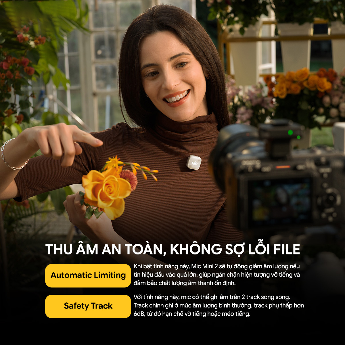 Micro không dây DJI Mic Mini 2 - Chính hãng 8 Micro khong day DJI Mic Mini 2 bigmivn 8