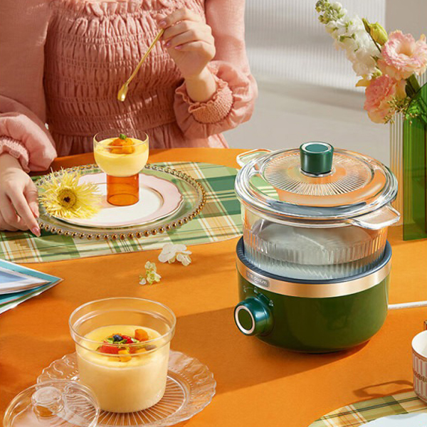 Nồi hầm điện Donlim DL-9002 dung tích 1.5L - Chính hãng 9 Noi ham dien Donlim DL 9002 dung tich 1.5L bigmivn 7