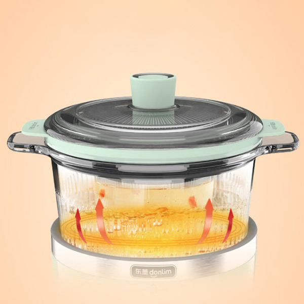 Nồi hầm điện Donlim DL-9002 dung tích 1.5L - Chính hãng 5 Noi ham dien Donlim DL 9002 dung tich 1.5L bigmivn 8
