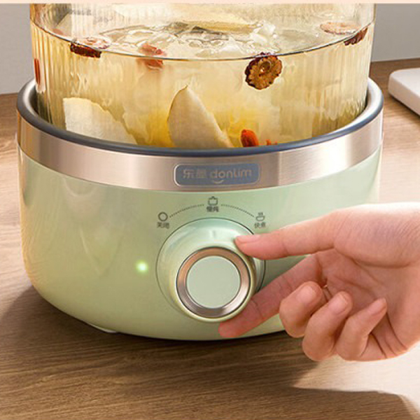Nồi hầm điện Donlim DL-9002 dung tích 1.5L - Chính hãng 6 Noi ham dien Donlim DL 9002 dung tich 1.5L bigmivn 9