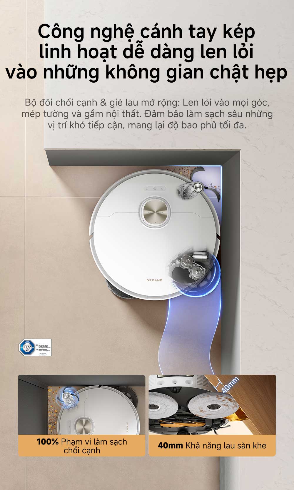 Robot hut bui lau nha Dreame L50S Pro Ultra bigmivn 3