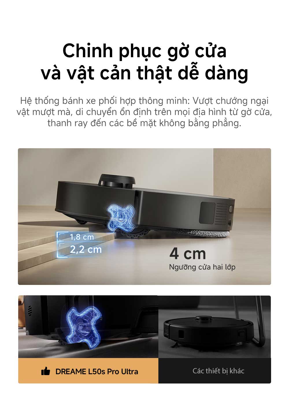 Robot hut bui lau nha Dreame L50S Pro Ultra bigmivn 4
