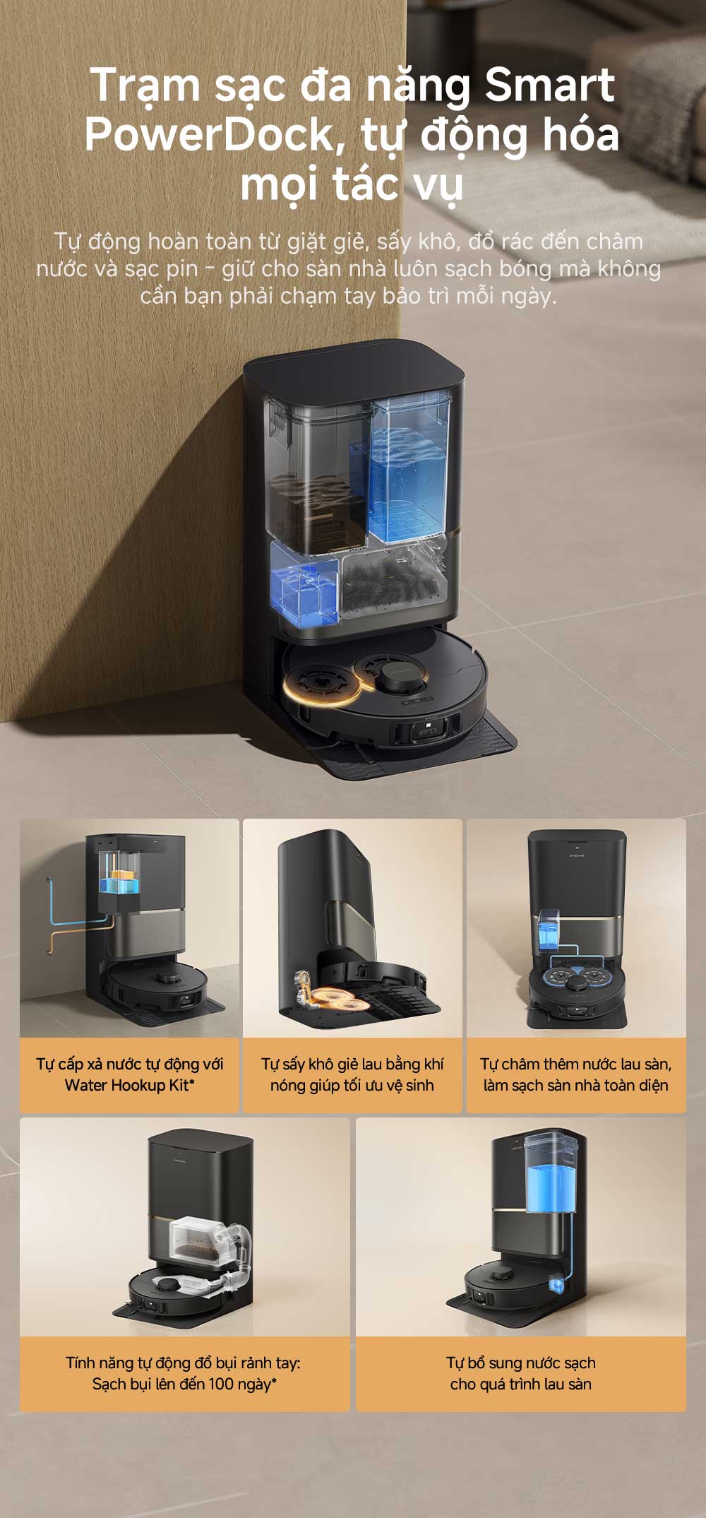 Robot hut bui lau nha Dreame L50S Pro Ultra bigmivn 8