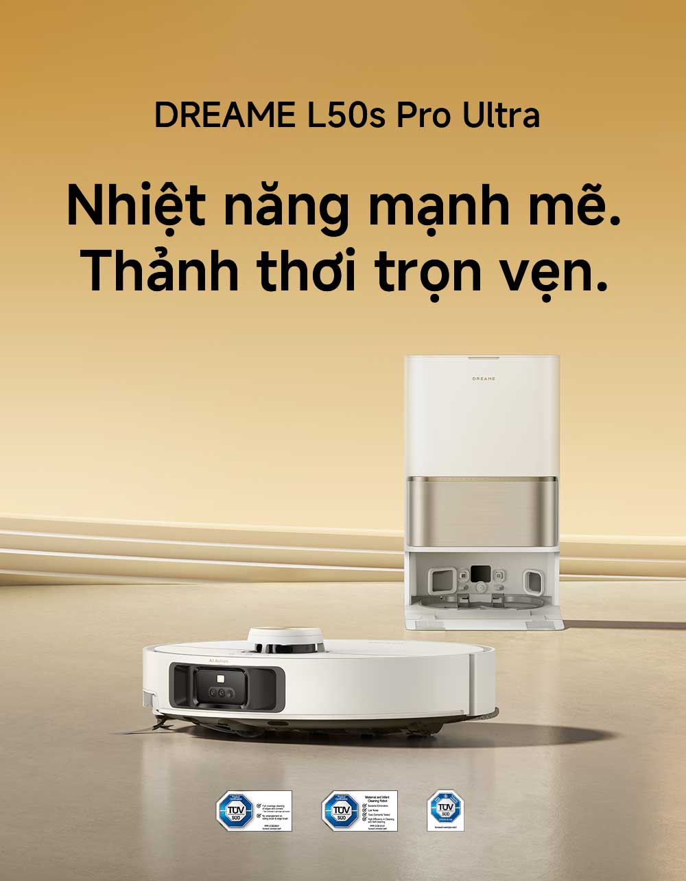 Robot hut bui lau nha Dreame L50S Pro Ultra bigmivn