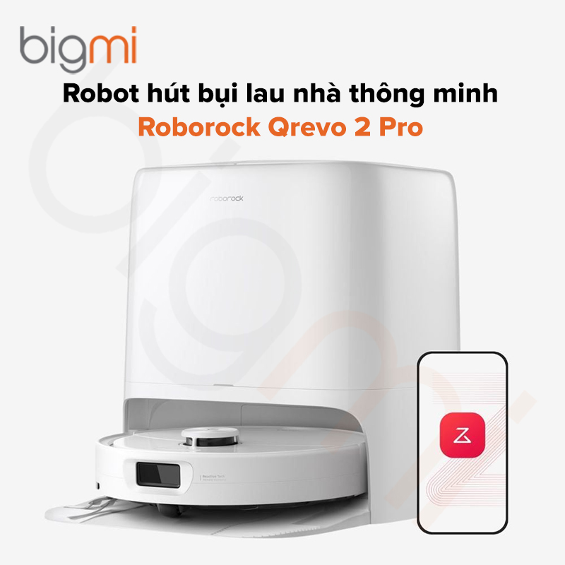Robot hút bụi lau nhà Roborock Qrevo 2 Pro - Hàng chính hãng