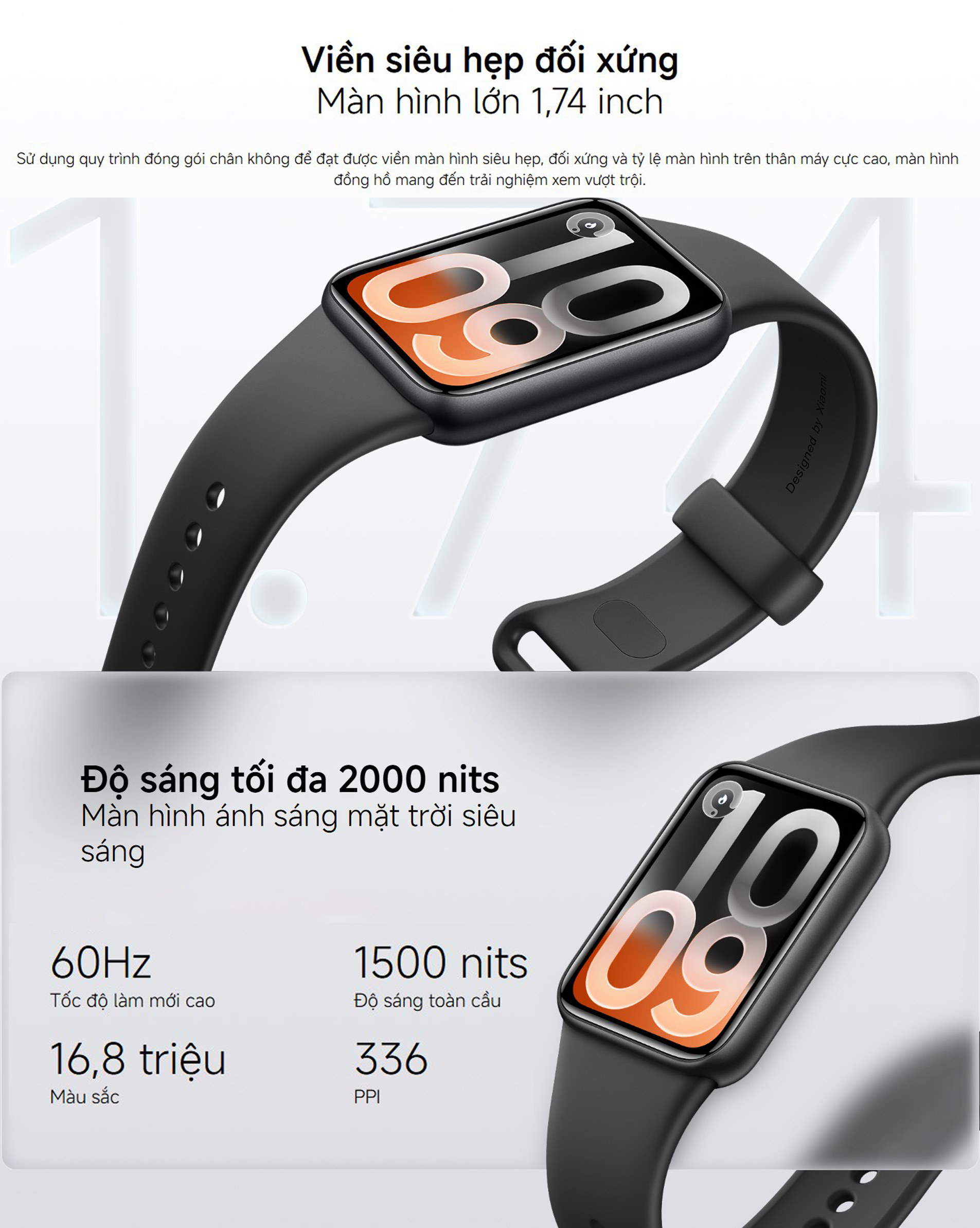 Vong deo tay thong minh Xiaomi Smart Band 10 Pro bigmivn 2