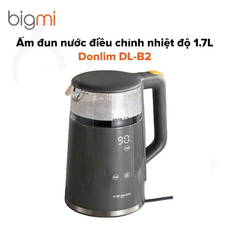 Ấm đun nước điều chỉnh nhiệt độ Donlim DL-B2 1.7L