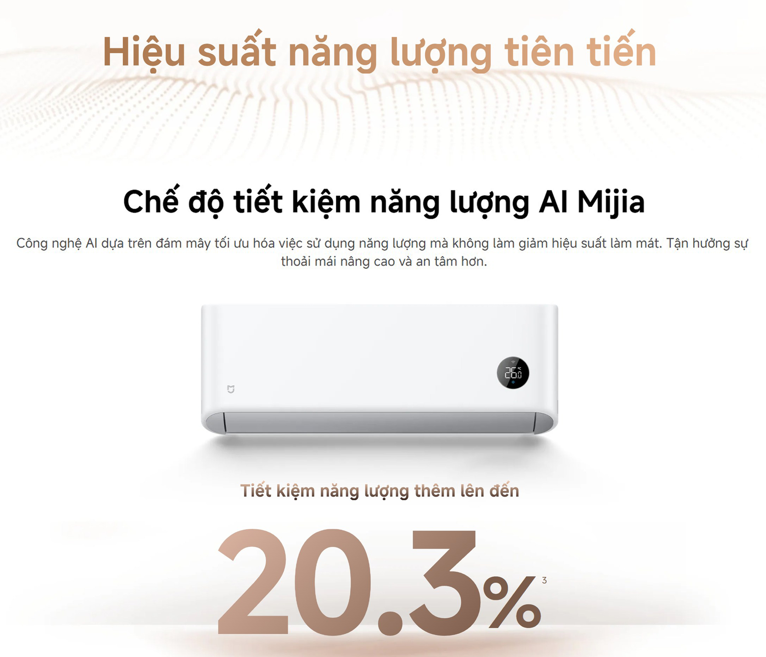 Điều hoà 1 chiều Xiaomi Mijia Air Conditioner Eco 5 sao 1.5HP 12000BTU N2C5 - Bản quốc tế 6 Dieu hoa 1 chieu 12000BTU Xiaomi Mijia Eco 5 sao Inverter 1.5HP bigmivn 2