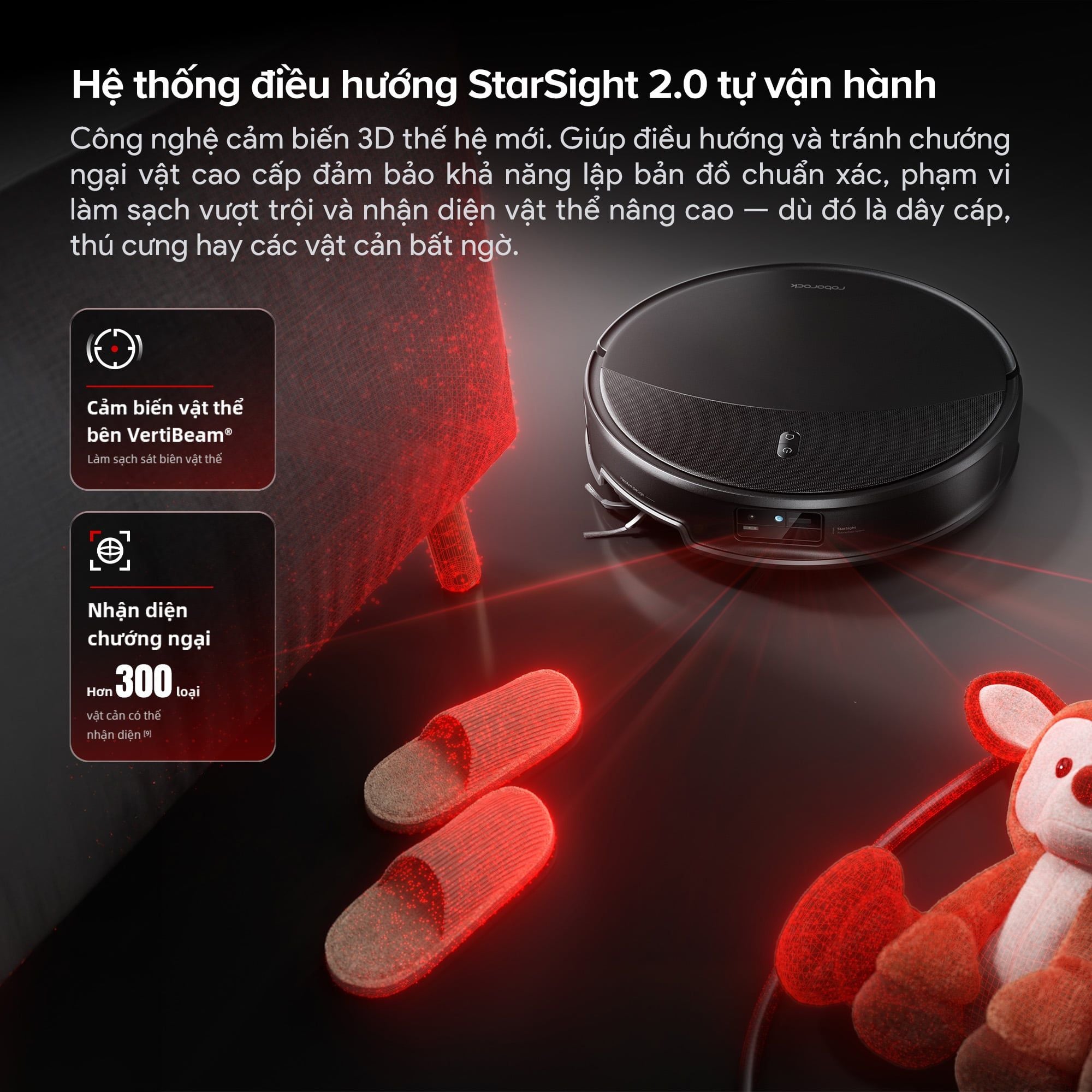 Robot hút bụi lau nhà Roborock Saros 20 bản cấp nước tự động - Chính hãng Quốc Tế 5 Robot hut bui lau nha Roborock Saros 20 ban cap nuoc tu dong bigmivn 17