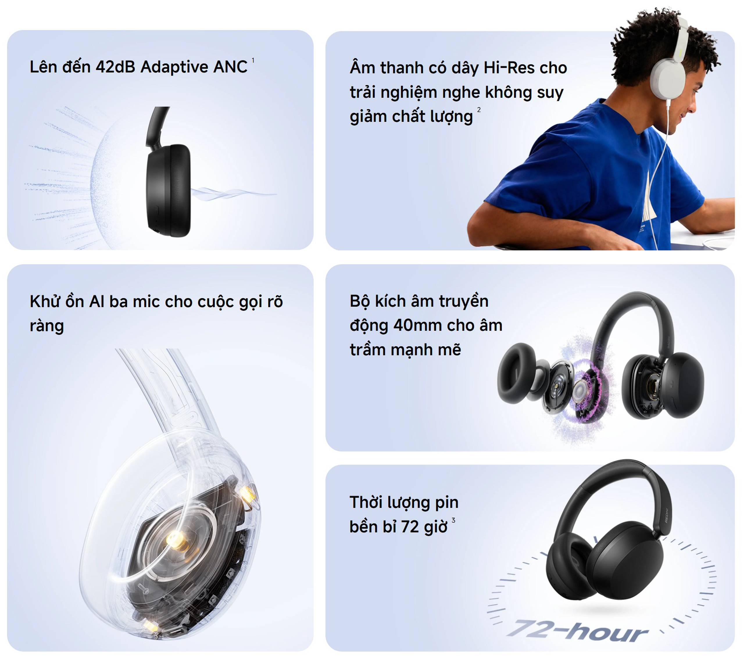 Tai nghe Bluetooth Xiaomi Redmi Headphones Neo bigmivn 1