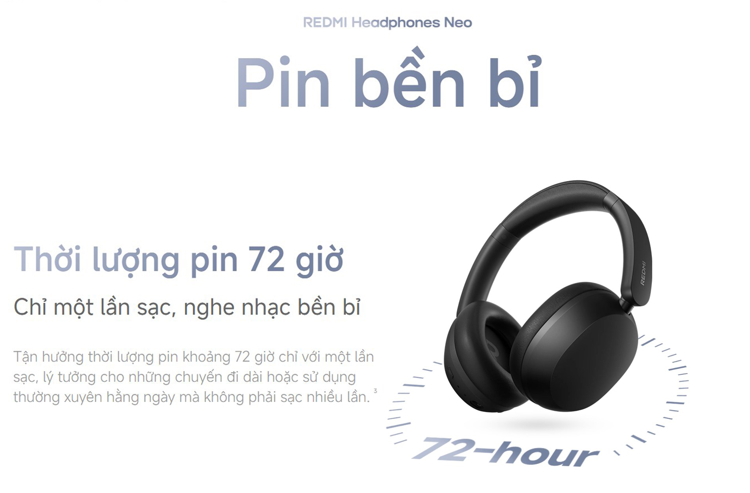 Tai nghe Bluetooth Xiaomi Redmi Headphones Neo bigmivn 10