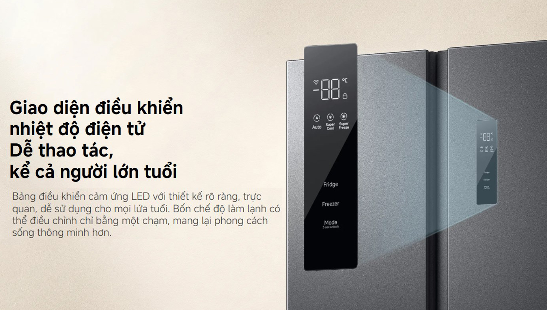 Tủ Lạnh Xiaomi Mijia Refrigerator Side-by-Side 635L - Bản quốc tế kết nối app, khử khuẩn thông minh 17 Tu Lanh Xiaomi Mijia Refrigerator Side by Side 635L bigmivn 16