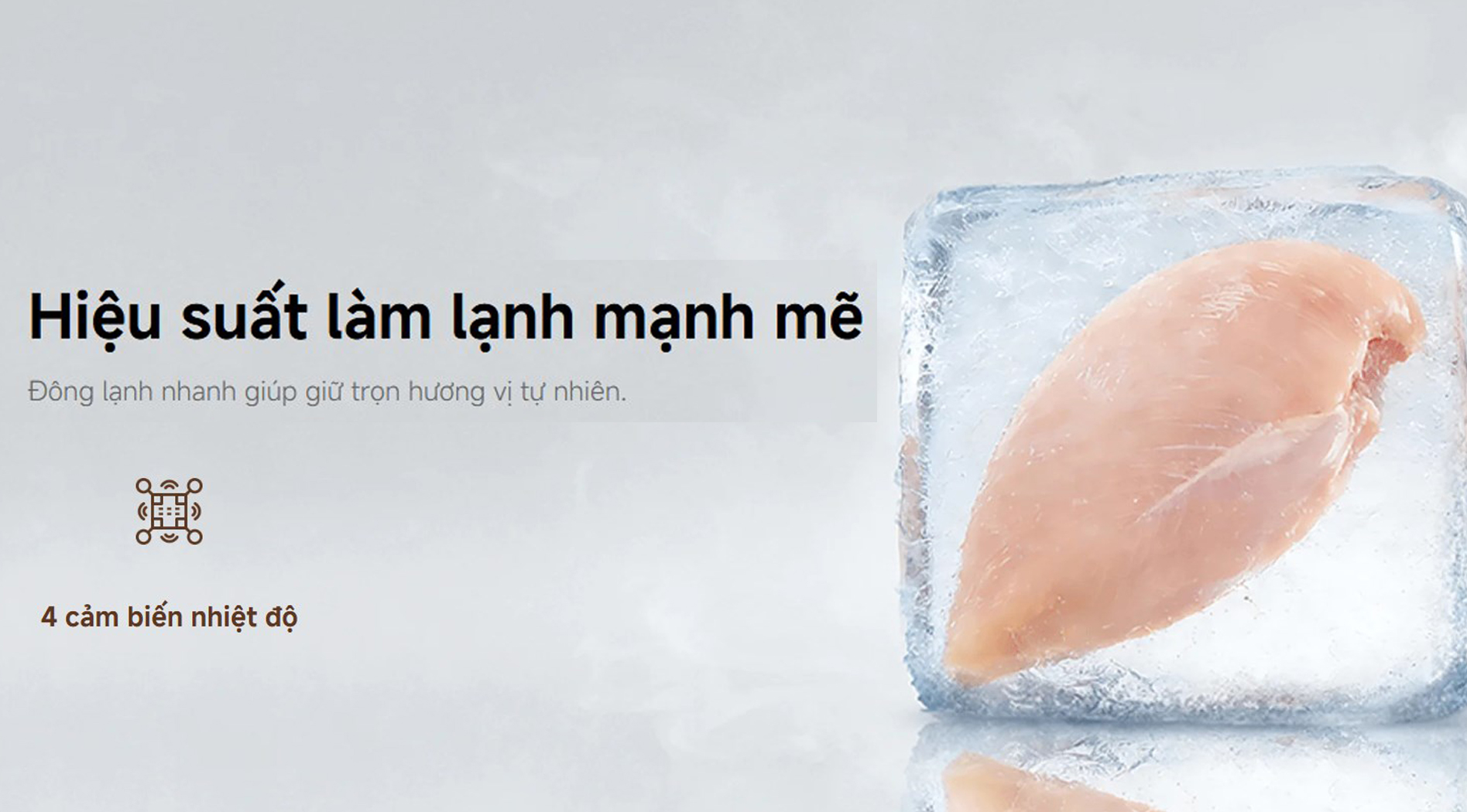 Tủ Lạnh Xiaomi Mijia Refrigerator Side-by-Side 635L - Bản quốc tế kết nối app, khử khuẩn thông minh 10 Tu Lanh Xiaomi Mijia Refrigerator Side by Side 635L bigmivn 8