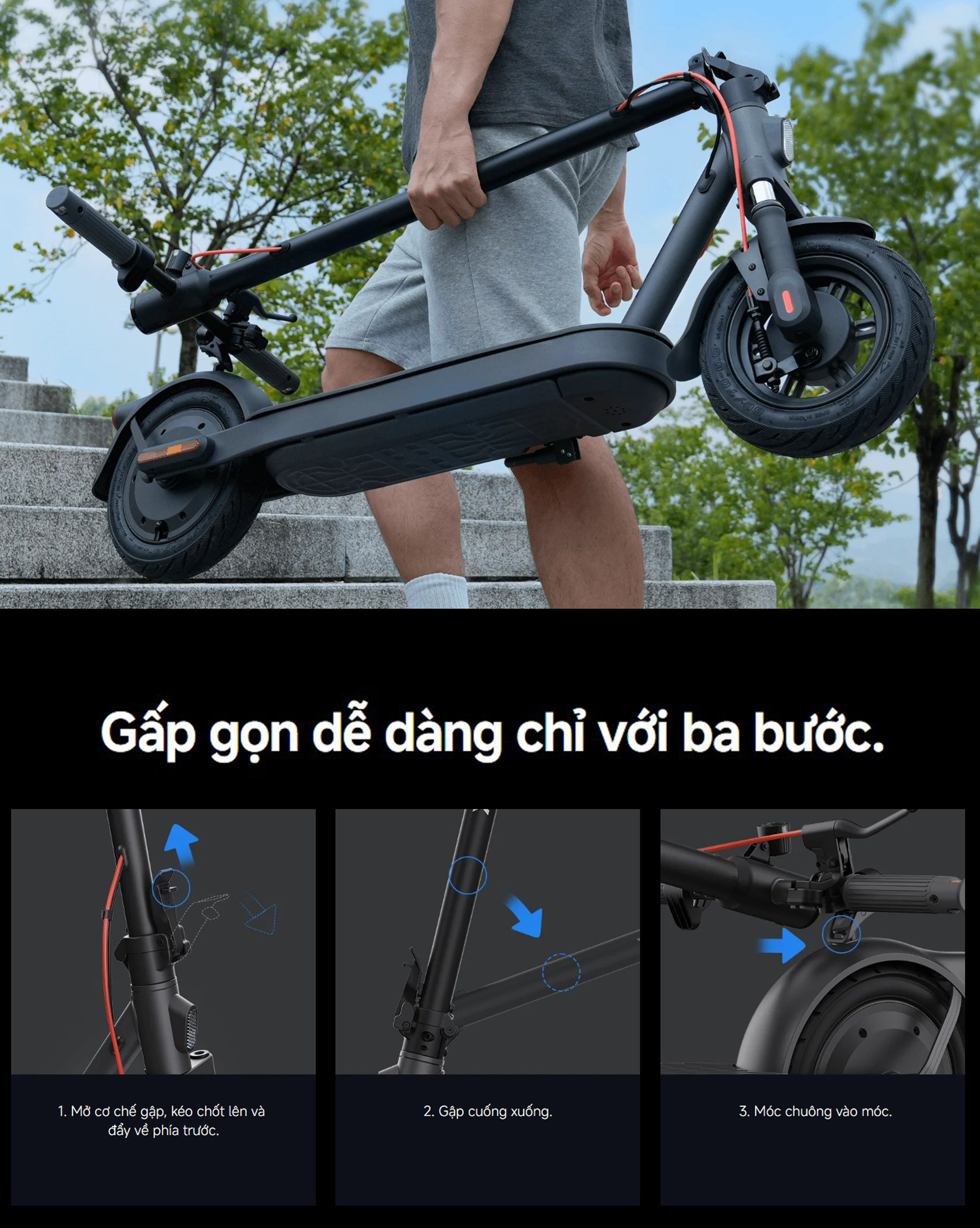 Xe dien Xiaomi Electric Scooter Elite bigmivn 15